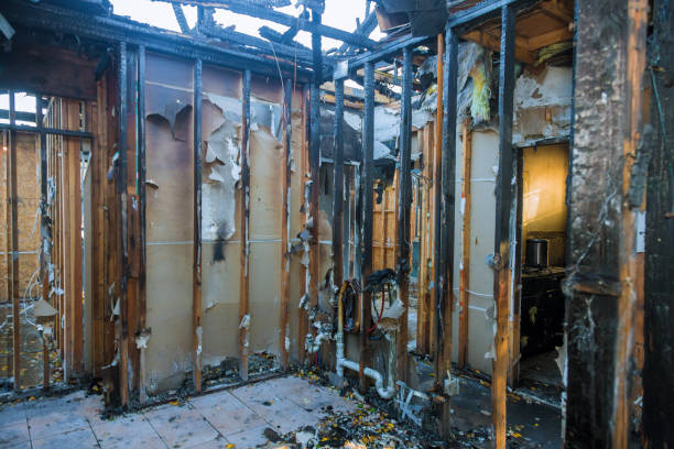 Professional Fire Damage Removal technician working in Pennsburg, PA